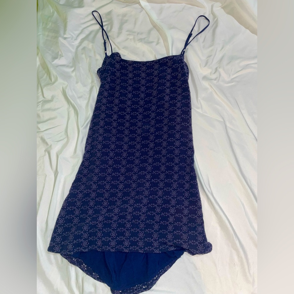 Navy blue dress